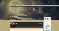 Desktop Screenshot of musicislifep.com